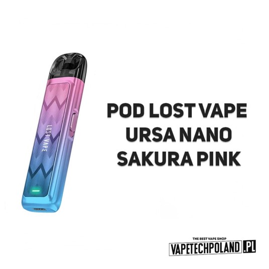 Pod Lost Vape Ursa Nano - Sakura Pink -zdjęcie numer 2