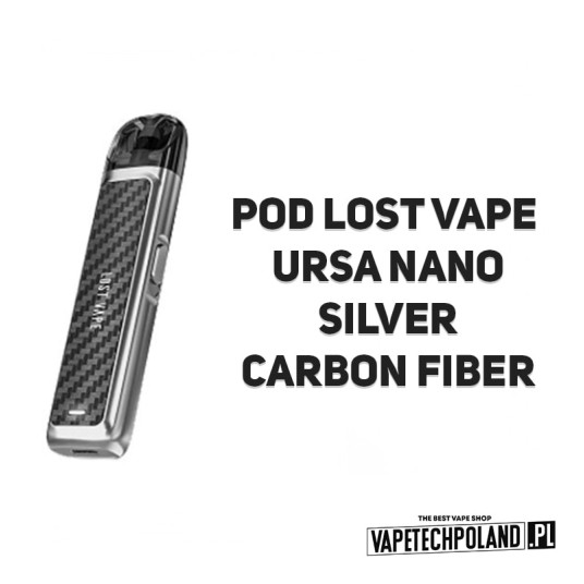 Pod Lost Vape Ursa Nano - SS Carbon Fiber -zdjęcie numer 2