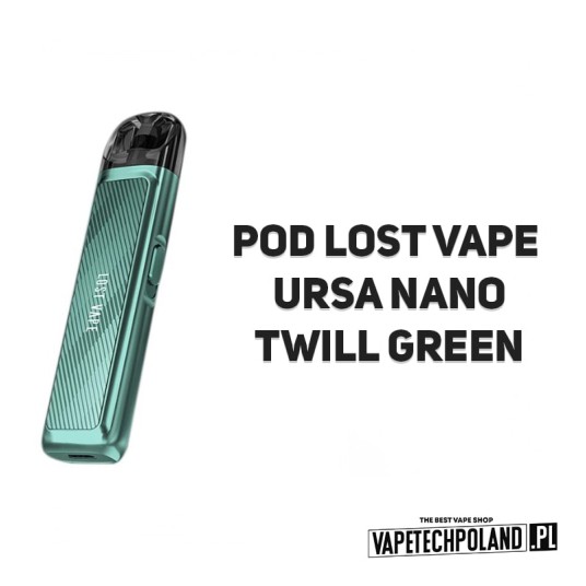 Pod Lost Vape Ursa Nano - Twill Green -zdjęcie numer 2
