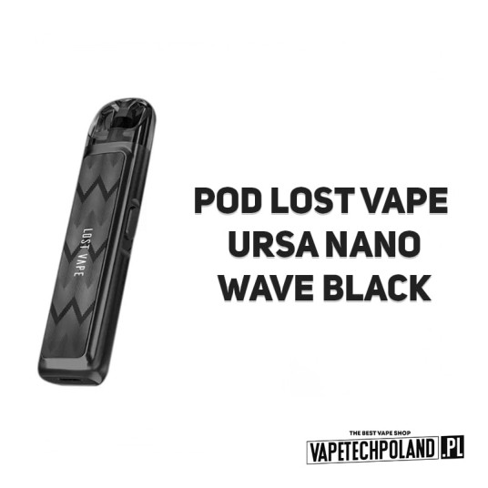 Pod Lost Vape Ursa Nano - Wave Black -zdjęcie numer 2
