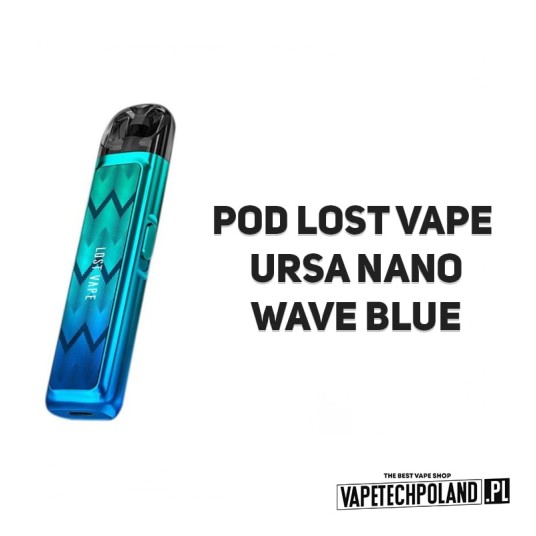 Pod Lost Vape Ursa Nano - Wave Blue -zdjęcie numer 2