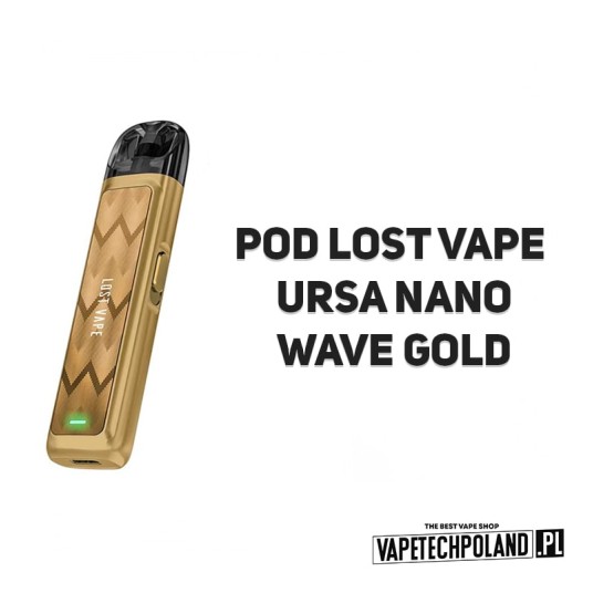 Pod Lost Vape Ursa Nano - Wave Gold -zdjęcie numer 2