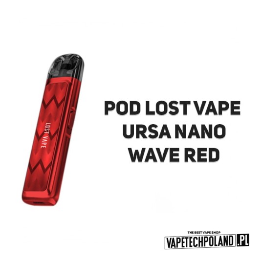 Pod Lost Vape Ursa Nano - Wave Red -zdjęcie numer 2