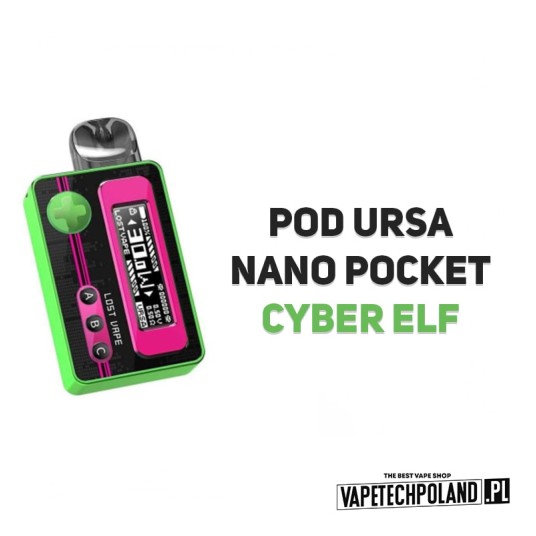 Pod Lost Vape Ursa Pocket - Cyber Elf -zdjęcie numer 2