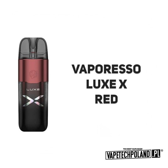 POD Vaporesso Luxe X - Red -zdjęcie numer 2