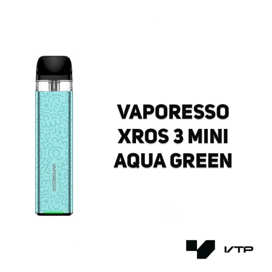 POD Vaporesso Xros 3 Mini - Aqua Green -zdjęcie numer 2