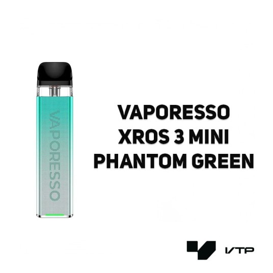 POD Vaporesso Xros 3 Mini - Phantom Green -zdjęcie numer 2