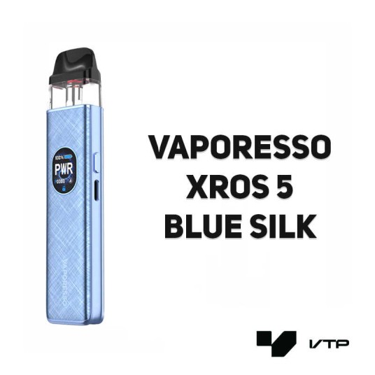*POD Vaporesso Xros 5 - Blue Silk -zdjęcie numer 2