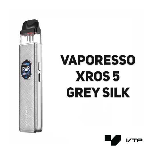 *POD Vaporesso Xros 5 - Grey Silk -zdjęcie numer 2