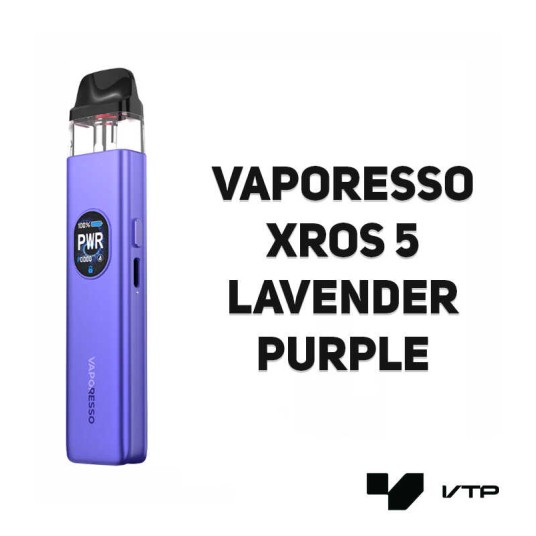 *POD Vaporesso Xros 5 - Lavender Purple -zdjęcie numer 2