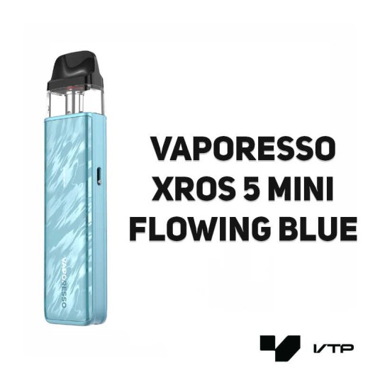 *POD Vaporesso Xros 5 Mini - Flowing Blue NR -zdjęcie numer 2