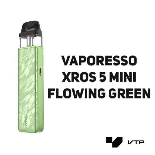 *POD Vaporesso Xros 5 Mini - Flowing Green -zdjęcie numer 2