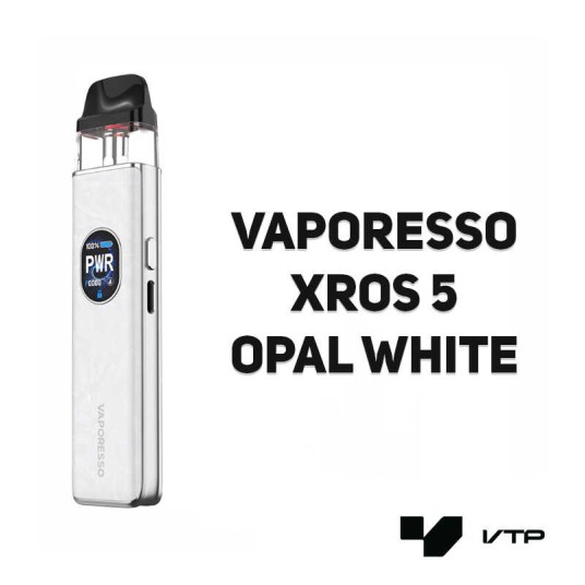 *POD Vaporesso Xros 5 - Opal White -zdjęcie numer 2