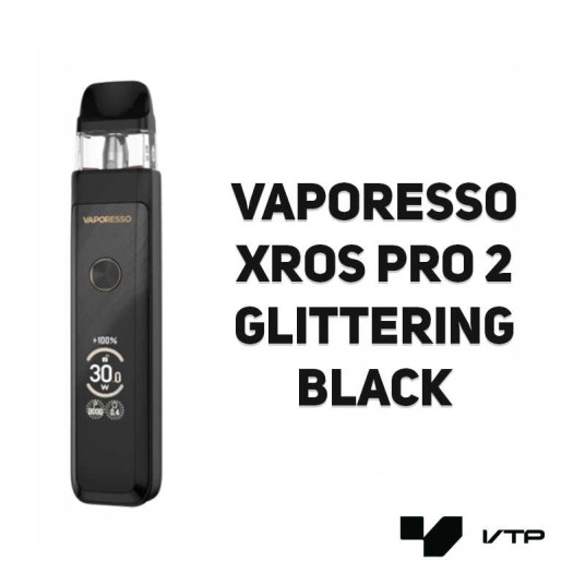 *POD Vaporesso Xros Pro 2 - Glittering Black -zdjęcie numer 2