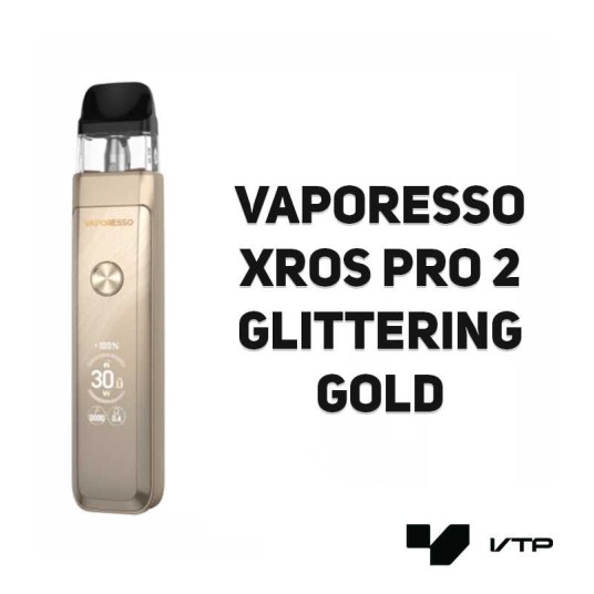 *POD Vaporesso Xros Pro 2 - Glittering Gold NR -zdjęcie numer 2