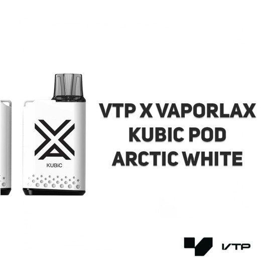 POD Vaporlax Kubic - Arctic White -zdjęcie numer 2