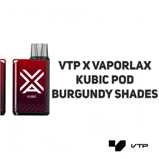POD Vaporlax Kubic - Burgundy Shades -zdjęcie numer 2
