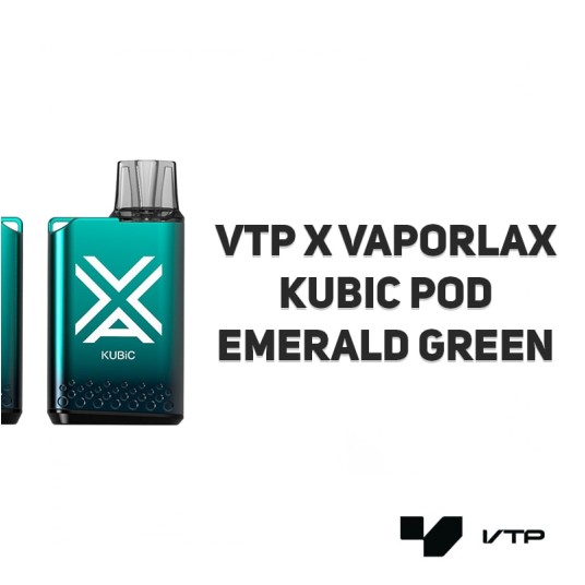 *POD Vaporlax Kubic - Emerald Green -zdjęcie numer 2