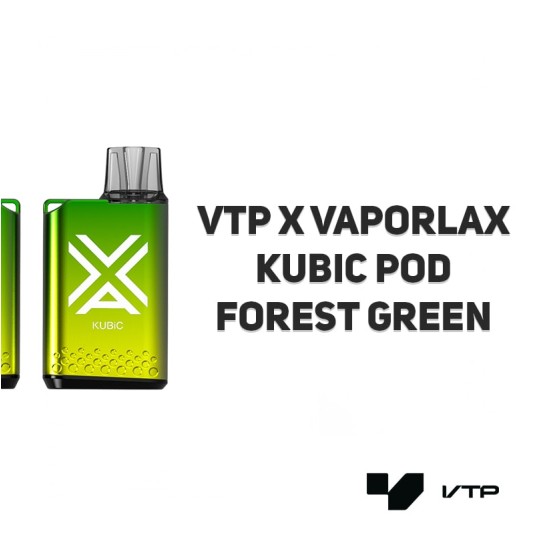 *POD Vaporlax Kubic - Forest Green -zdjęcie numer 2