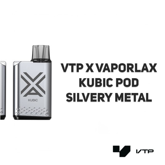 POD Vaporlax Kubic - Silvery Metal -zdjęcie numer 2