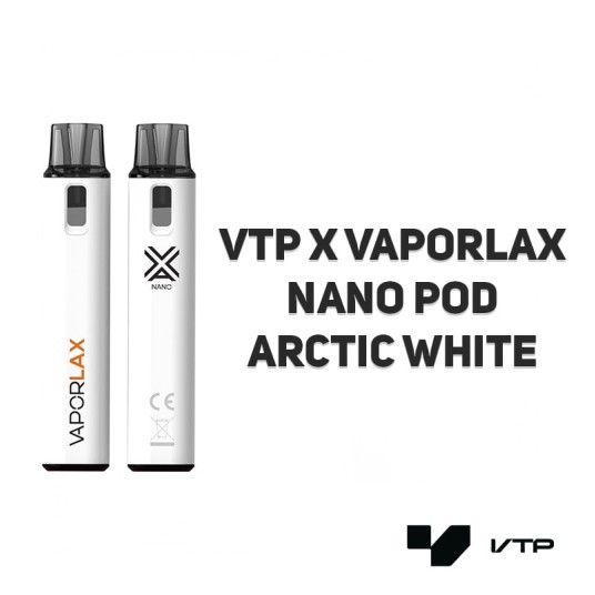 POD Vaporlax Nano - Arctic White -zdjęcie numer 2