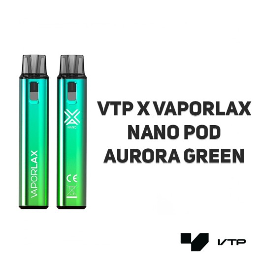 POD Vaporlax Nano - Aurora Green -zdjęcie numer 2