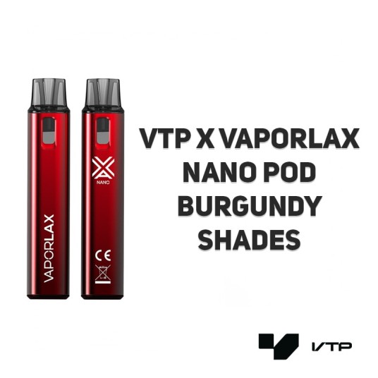 POD Vaporlax Nano - Burgundy Shades -zdjęcie numer 2