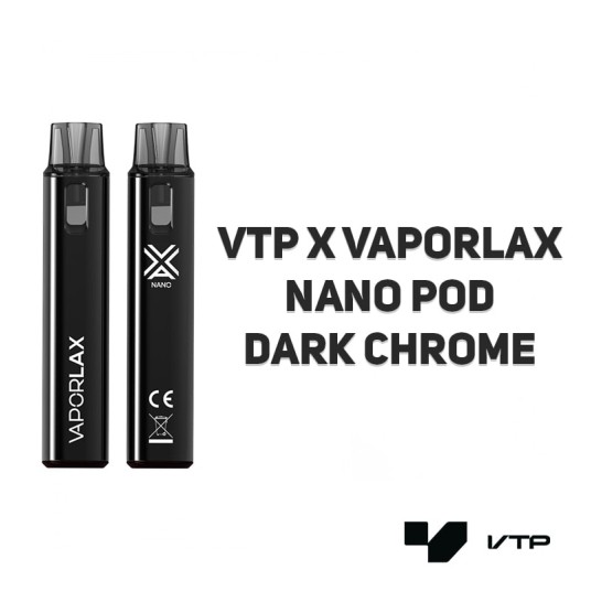 POD Vaporlax Nano - Dark Chrome -zdjęcie numer 2
