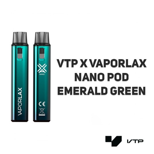 *POD Vaporlax Nano - Emerald Green -zdjęcie numer 2