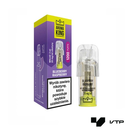 **POJEMNIK AK INTEGRAL - BLUEBERRY RASPBERRY 2ML 2 -zdjęcie numer 1