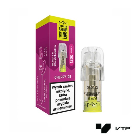**POJEMNIK AK INTEGRAL - CHERRY ICE 2ML 20MG -zdjęcie numer 1