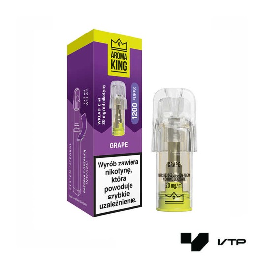 **POJEMNIK AK INTEGRAL - GRAPE 2ML 20MG -zdjęcie numer 1