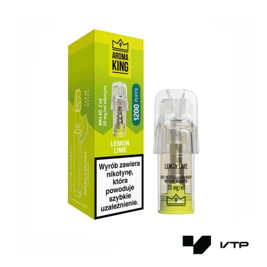 **POJEMNIK AK INTEGRAL - LEMON LIME 2ML 20MG -zdjęcie numer 1