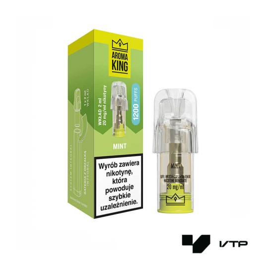 **POJEMNIK AK INTEGRAL - MINT 2ML 20MG -zdjęcie numer 1