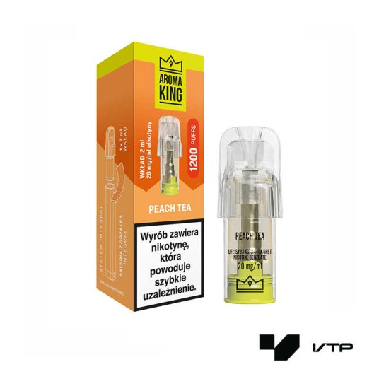 **POJEMNIK AK INTEGRAL - PEACH TEA 2ML 20MG -zdjęcie numer 1