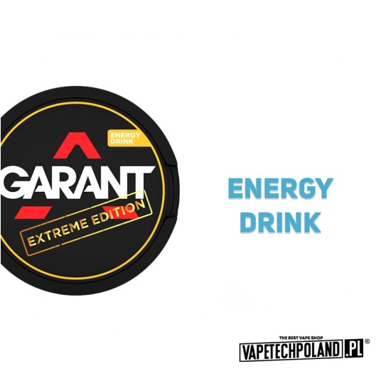 Snus Garant - Energy Drink 50MG -zdjęcie numer 2