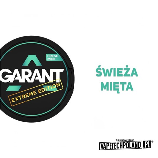 Snus Garant - Fresh Mint 35MG -zdjęcie numer 2