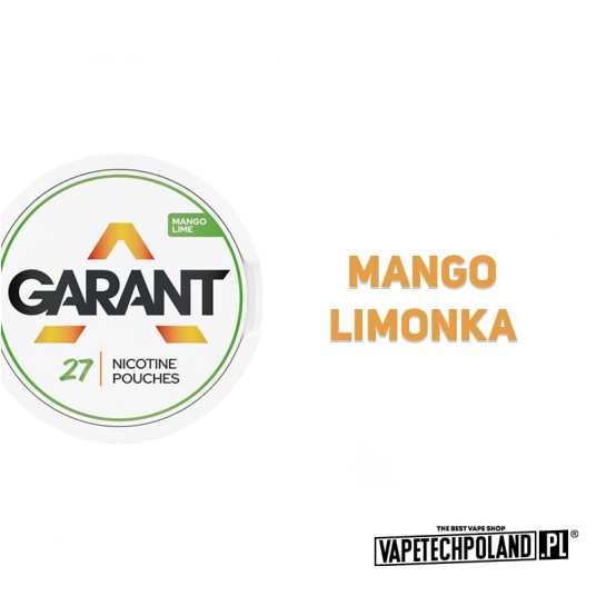 Snus Garant - Mango Lime 20MG -zdjęcie numer 2