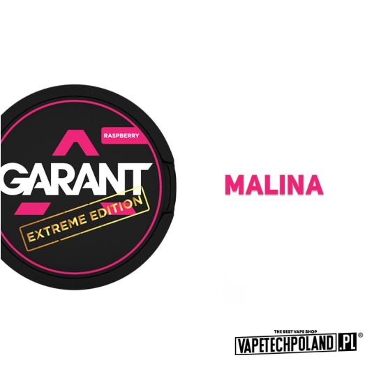 Snus Garant - Raspberry 50MG -zdjęcie numer 2