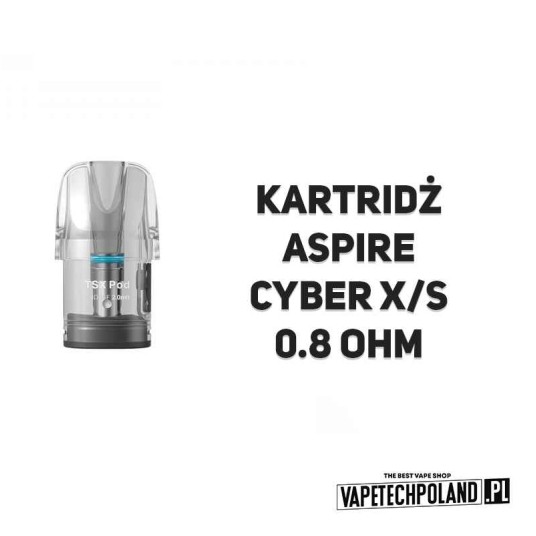 Wkład - Aspire Cyber X/S 0.8 ohm (1szt.) -zdjęcie numer 2