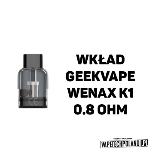 Wkład - Geekvape Wenax K1 - 0.8ohm (3szt.) -zdjęcie numer 2