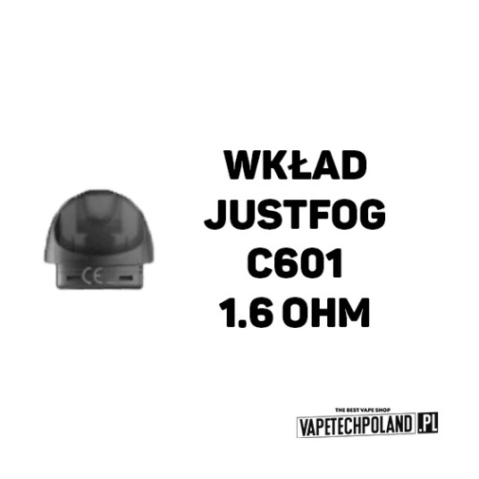 Wkład - Justfog C601 - 1.6ohm (3szt.) -zdjęcie numer 2