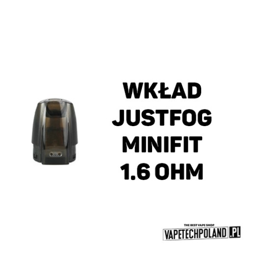 Wkład - Justfog Minifit - 1.6ohm (3szt.) -zdjęcie numer 2