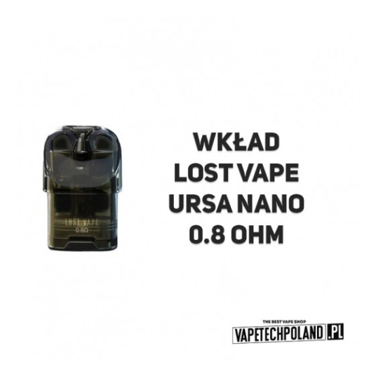 Wkład - Lost Vape Ursa Nano/Pro - 0.8ohm(3szt.) -zdjęcie numer 2