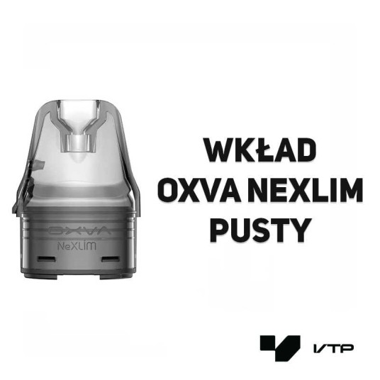 *Wkład - OXVA NEXLIM - Pusty (1szt.) -zdjęcie numer 2