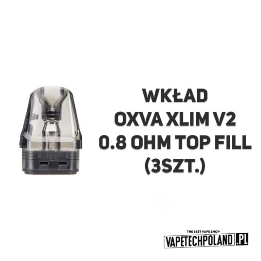 Wkład - OXVA Xlim V2 - 0.8ohm - Top Fill (3szt.) -zdjęcie numer 2