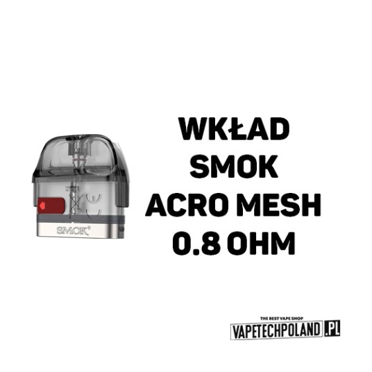 Wkład - Smok Acro - 0.8ohm (3szt.) -zdjęcie numer 2