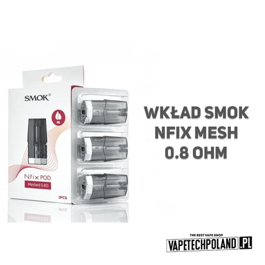 Wkład - Smok NFIX - 0.8ohm (3szt.) -zdjęcie numer 2