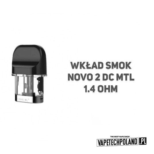 Wkład - Smok Novo 2 DC MTL - 1.4ohm (3szt.). -zdjęcie numer 2