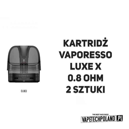 Wkład - Vaporesso Luxe X 0.8 ohm (2szt.) -zdjęcie numer 2